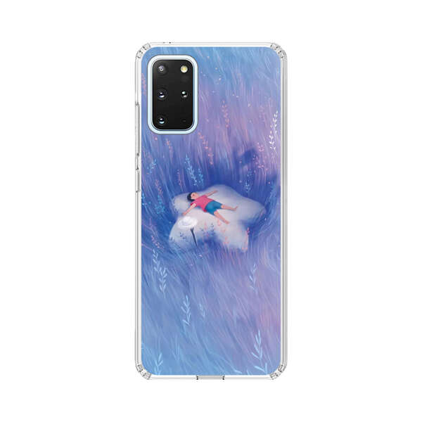 Child Relaxing in Dreamy Field Samsung Galaxy S20 Plus (5G) Case