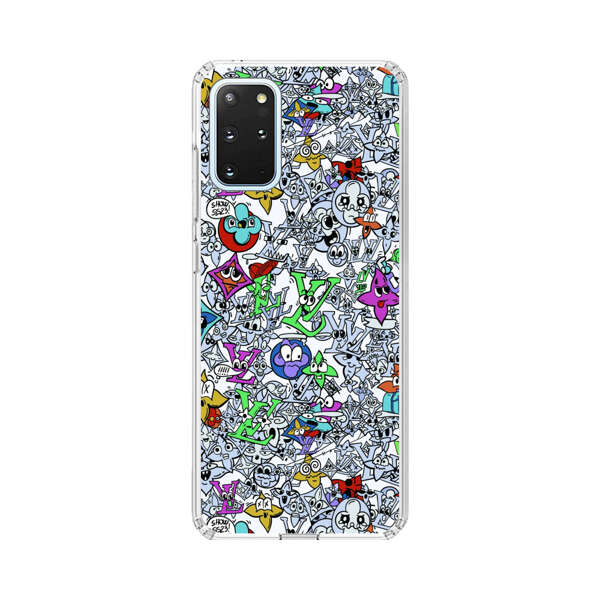 Colorful Cartoon Graffiti Pattern Samsung Galaxy S20 Plus (5G) Case