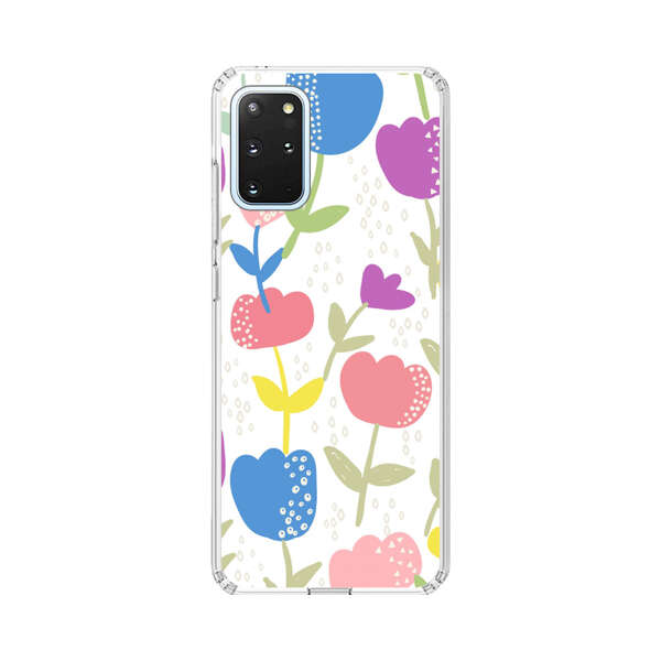 Colorful Tulip Floral Pattern Samsung Galaxy S20 Plus (5G) Case