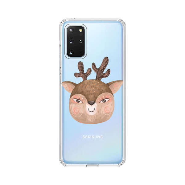 Cute Cartoon Deer Face Samsung Galaxy S20 Plus (5G) Case
