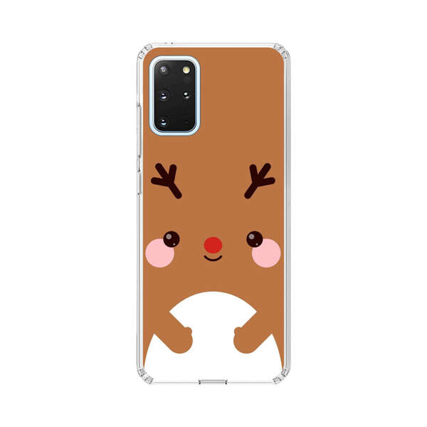 Cute Minimalist Reindeer Cartoon Samsung Galaxy S20 Plus (5G) Case