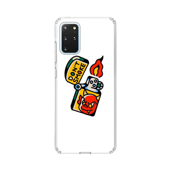 Don't Smoke Vintage Lighter with Devil Face Samsung Galaxy S20 Plus (5G) Case