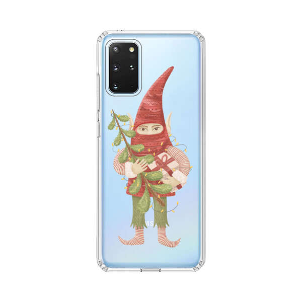 Holiday Gnome with Mistletoe and Gift Samsung Galaxy S20 Plus (5G) Case