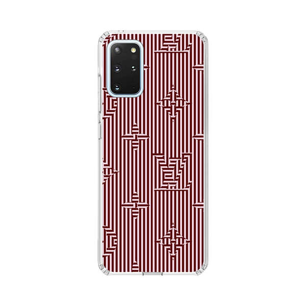 Intricate Geometric Striped Pattern Samsung Galaxy S20 Plus (5G) Case