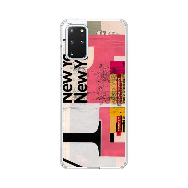 Modern Abstract Collage Artwork Samsung Galaxy S20 Plus (5G) Case