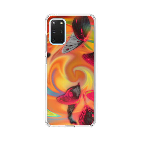 Psychedelic Butterflies Swirl Samsung Galaxy S20 Plus (5G) Case