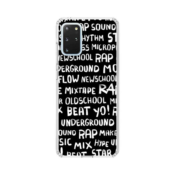 Rap Hip Hop Words Collage Samsung Galaxy S20 Plus (5G) Case