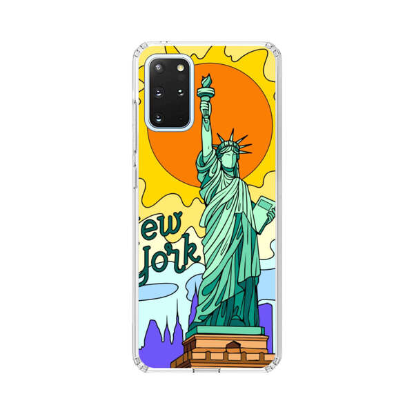 Statue of Liberty New York Artistic Sun Samsung Galaxy S20 Plus (5G) Case