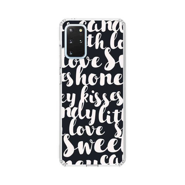 Sweet Honey Kisses Love Sugar Candy Pattern Samsung Galaxy S20 Plus (5G) Case