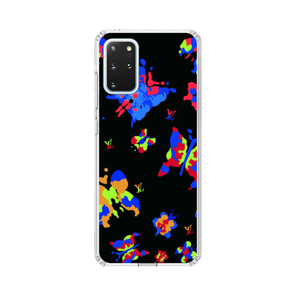 Vibrant Abstract Butterflies and Floral Splashes Samsung Galaxy S20 Plus (5G) Case