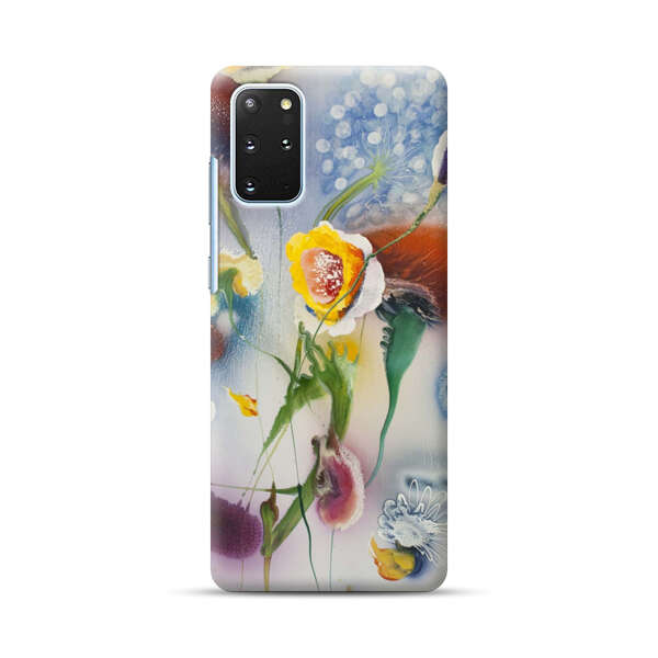 Abstract Colorful Flowers Samsung Galaxy S20 Plus (5G) Hard Case