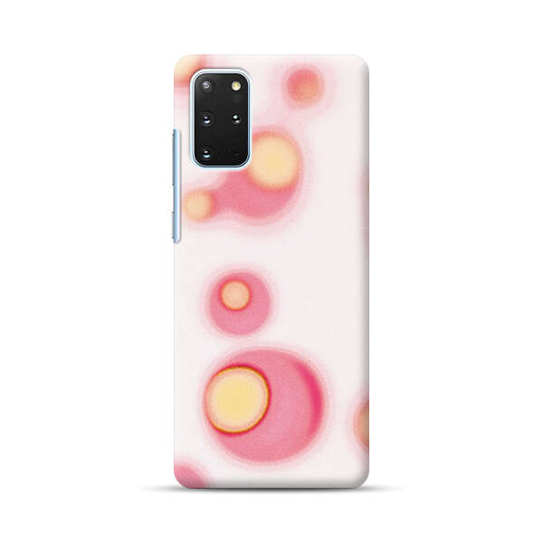 Abstract Pink and Yellow Blobs Samsung Galaxy S20 Plus (5G) Hard Case