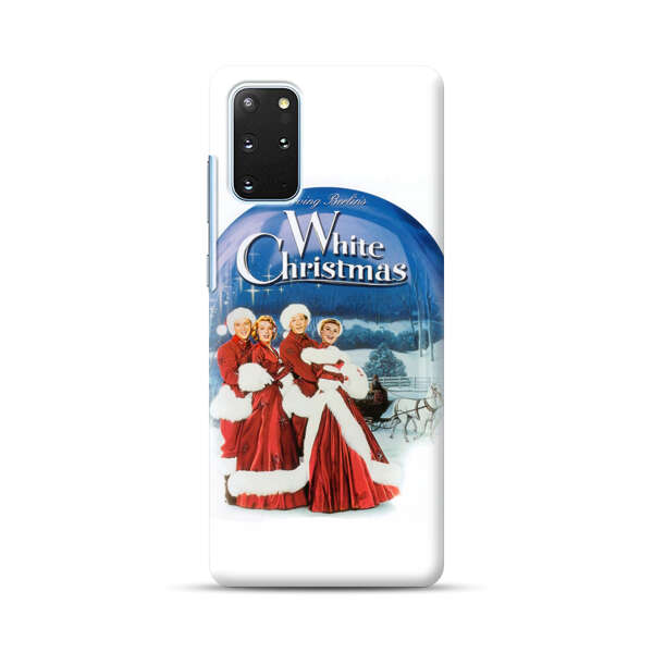 Classic White Christmas Scene Samsung Galaxy S20 Plus (5G) Hard Case