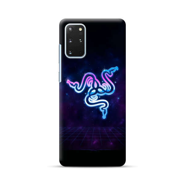 Glowing Neon Triple Snake Samsung Galaxy S20 Plus (5G) Hard Case
