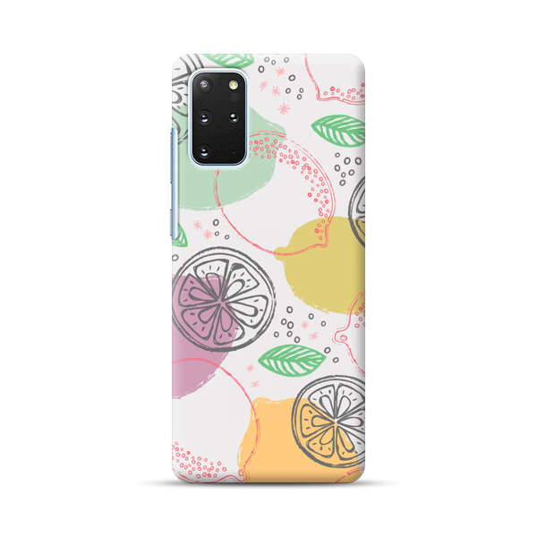 Lemon Colorful Abstract Pattern Samsung Galaxy S20 Plus (5G) Hard Case