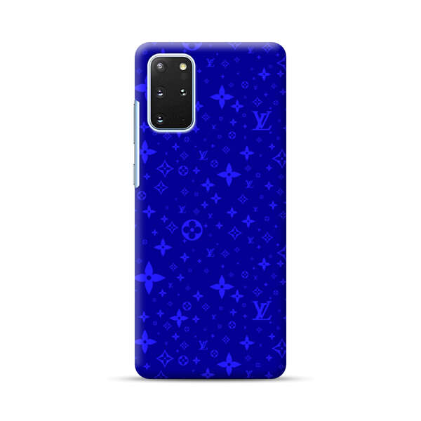 Luxury Blue Designer Pattern Samsung Galaxy S20 Plus (5G) Hard Case