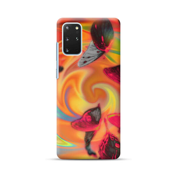 Psychedelic Butterflies Swirl Samsung Galaxy S20 Plus (5G) Hard Case