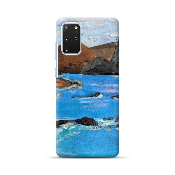 Rocky Coastline Ocean Painting Samsung Galaxy S20 Plus (5G) Hard Case