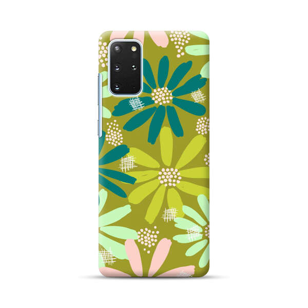 Vibrant Floral Daisy Pattern Samsung Galaxy S20 Plus (5G) Hard Case