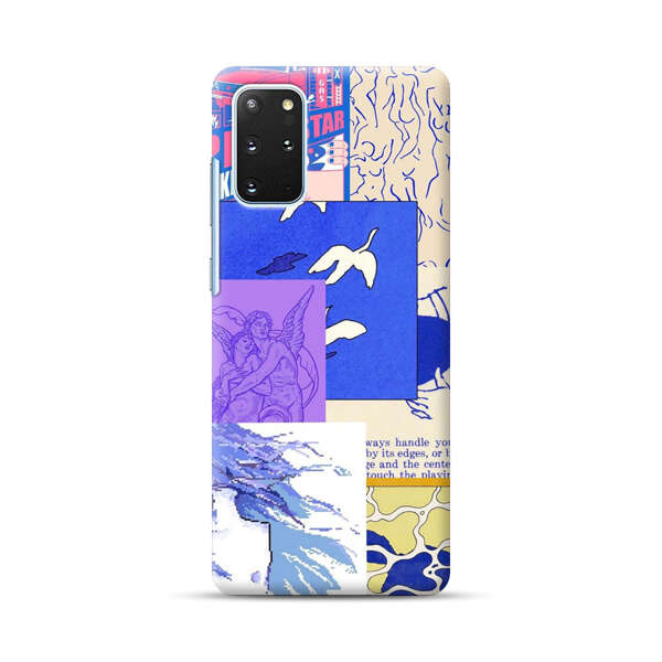 Vibrant Retro Pop Art Collage Samsung Galaxy S20 Plus (5G) Hard Case