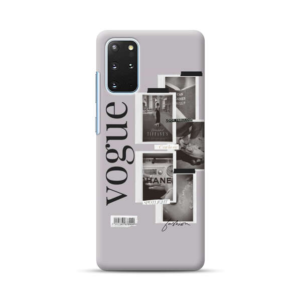 Vogue Fashion Collage Minimalist Samsung Galaxy S20 Plus (5G) Hard Case