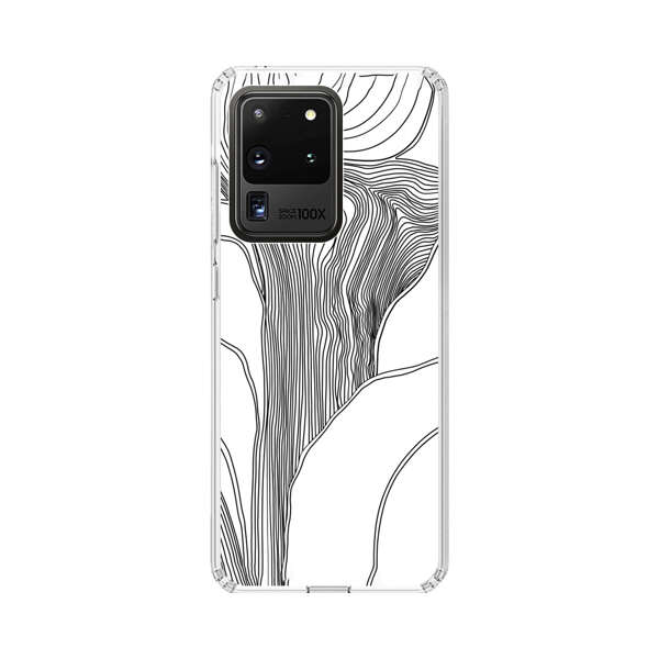 Abstract Line Art Design Samsung Galaxy S20 Ultra 5G Case