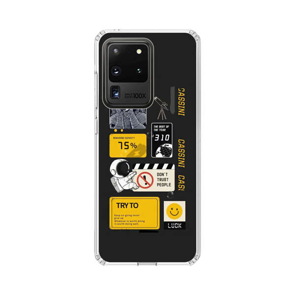 Astronaut Space Exploration Motivation Design Samsung Galaxy S20 Ultra 5G Case