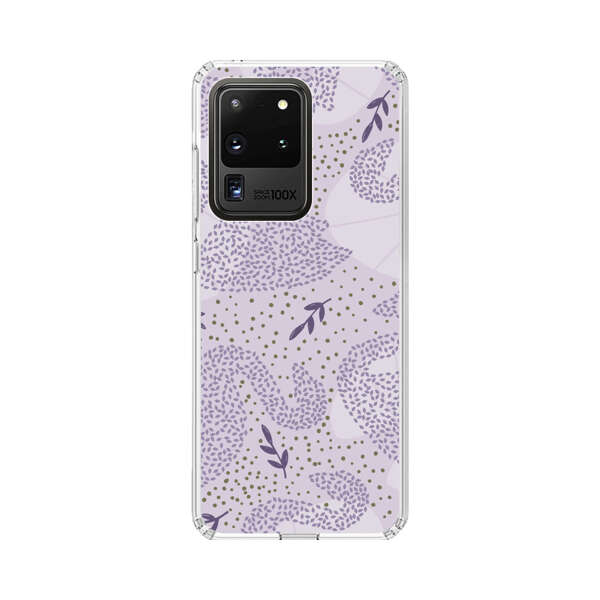 Lavender Swan Pattern Samsung Galaxy S20 Ultra 5G Case