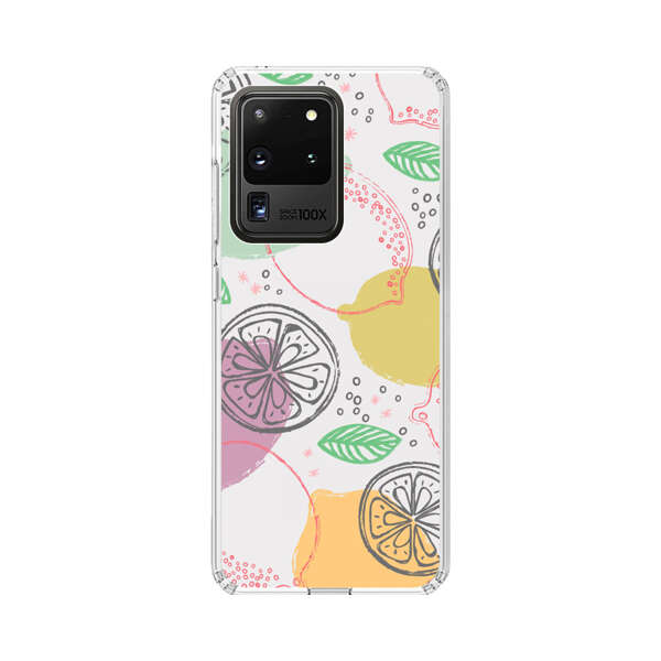 Lemon Colorful Abstract Pattern Samsung Galaxy S20 Ultra 5G Case