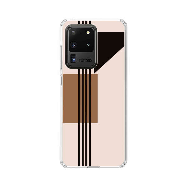 Minimalist Abstract Geometric Design Samsung Galaxy S20 Ultra 5G Case