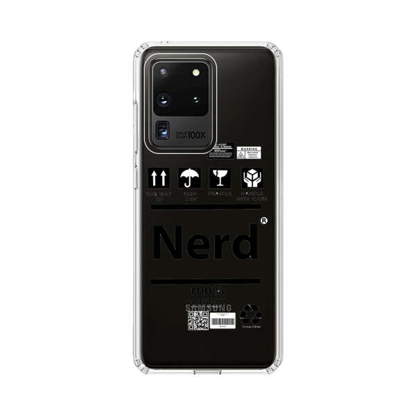 Minimalist Nerd Shipping Icons Design Samsung Galaxy S20 Ultra 5G Case