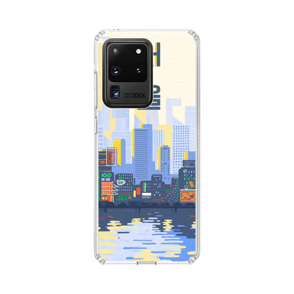 Modern City Skyline Reflection Samsung Galaxy S20 Ultra 5G Case
