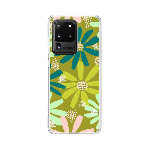 Vibrant Floral Daisy Pattern Samsung Galaxy S20 Ultra 5G Case
