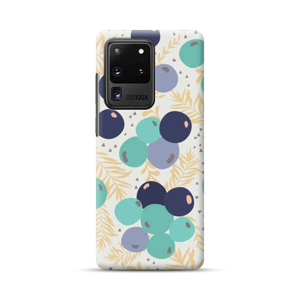 Abstract Berries Pattern Samsung Galaxy S20 Ultra 5G Hard Case