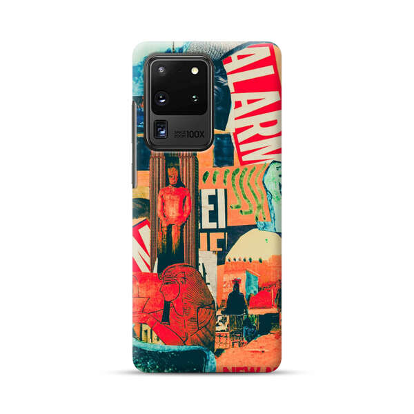 Artistic Urban Collage Samsung Galaxy S20 Ultra 5G Hard Case