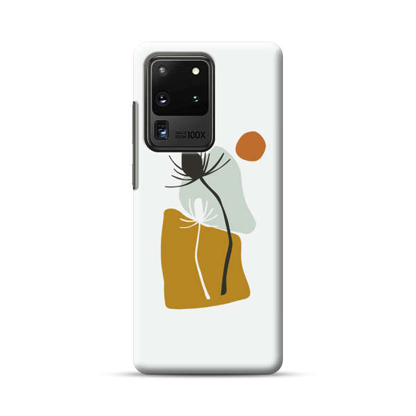 Minimalist Abstract Nature Design Samsung Galaxy S20 Ultra 5G Hard Case