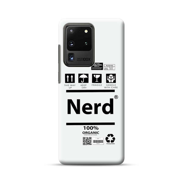 Minimalist Nerd Shipping Icons Design Samsung Galaxy S20 Ultra 5G Hard Case
