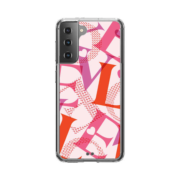 Love Colorful Letters Pattern Samsung Galaxy S21 5G Case