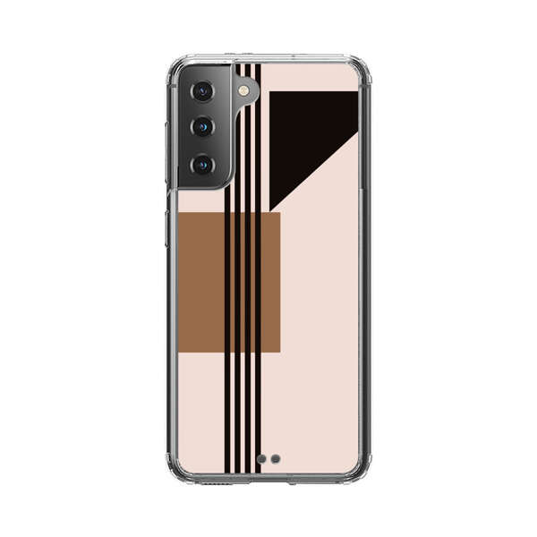 Minimalist Abstract Geometric Design Samsung Galaxy S21 5G Case