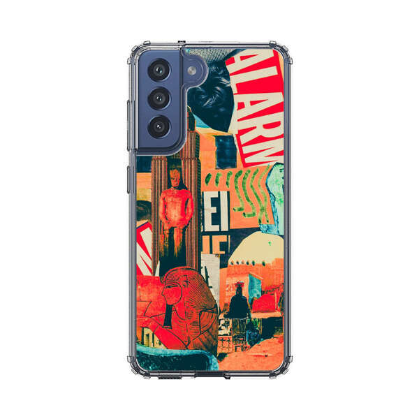 Artistic Urban Collage Samsung Galaxy S21 FE 5G Case
