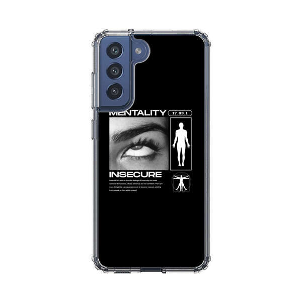 Mentality Insecure Eye Art Samsung Galaxy S21 FE 5G Case