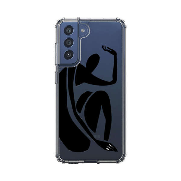 Minimalist Abstract Human Figure Samsung Galaxy S21 FE 5G Case