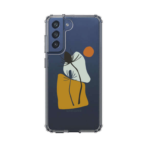 Minimalist Abstract Nature Design Samsung Galaxy S21 FE 5G Case