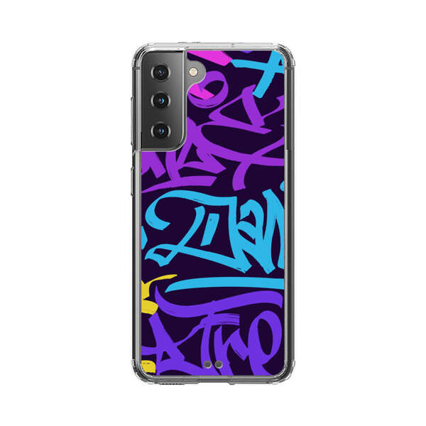 Colorful Graffiti Pattern Samsung Galaxy S21 Plus 5G Case