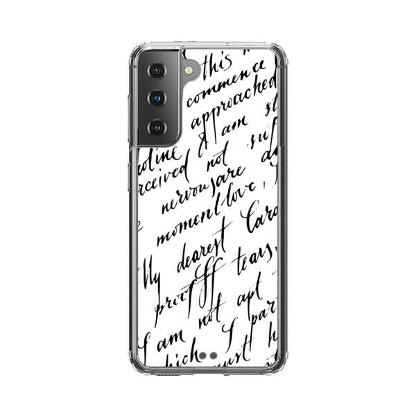 Handwritten Calligraphy Samsung Galaxy S21 Plus 5G Case