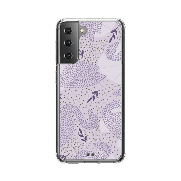 Lavender Swan Pattern Samsung Galaxy S21 Plus 5G Case