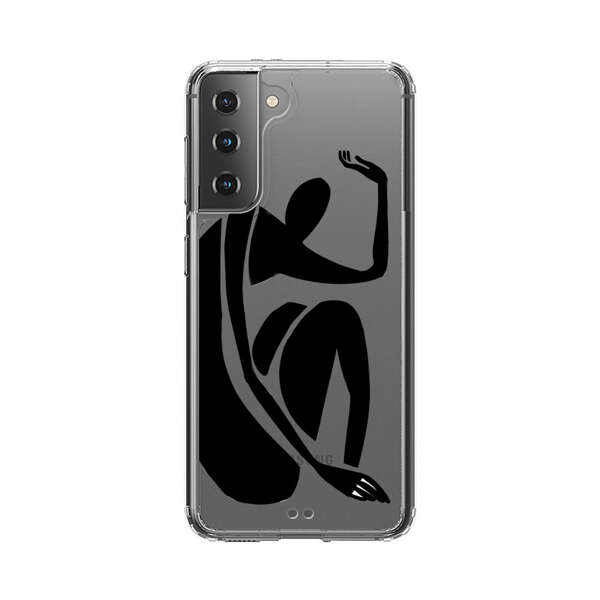 Minimalist Abstract Human Figure Samsung Galaxy S21 Plus 5G Case