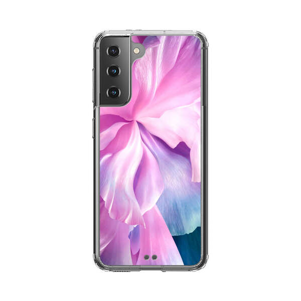 Pink Purple Flower Petals Samsung Galaxy S21 Plus 5G Case