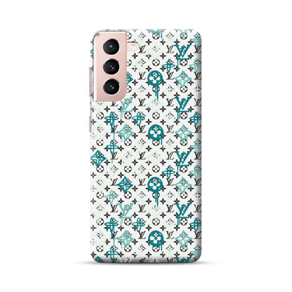 Skull Luxury Logo Pattern Samsung Galaxy S21 Plus 5G Hard Case