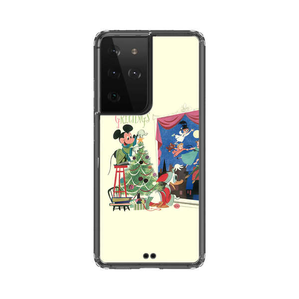 Christmas Disney Mickey Mouse and Peter Pan Samsung Galaxy S21 Ultra 5G Case